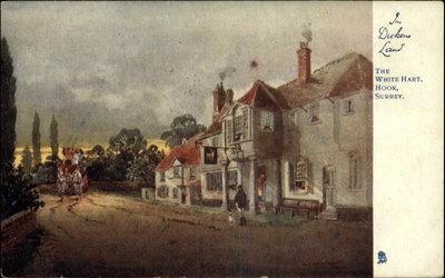 Tuck In Dickens Land Series The White Hart Hook Surrey En...