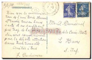 Old Postcard Marseille The Corniche The Prophet