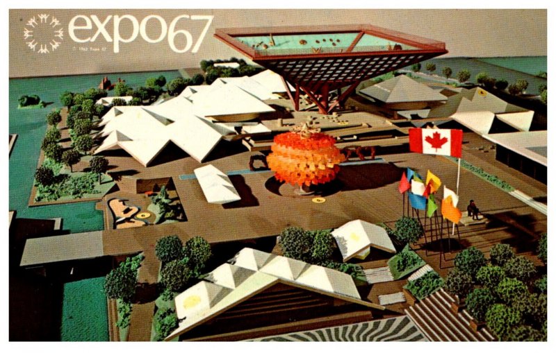 Canada  Montreal  Expo 67  Canada's  Pavilion