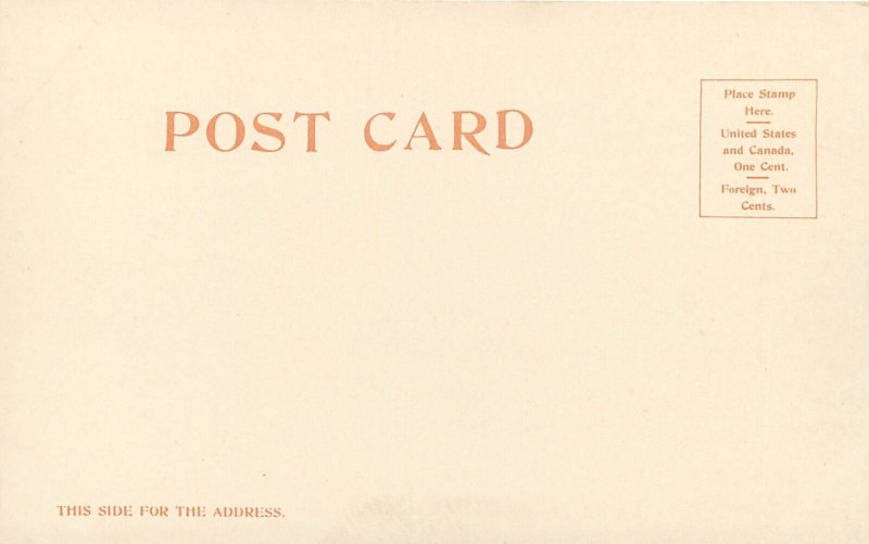 c1903 Postcard; Commercial Club, Albuquerque NM, Detroit Photographic Co. XLNT