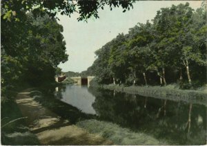 CPM COULANGES-sur-YONNE Bords du Canal (1196673)