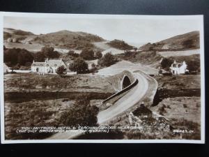 Scotland: Tigh-An-Truish Hotel & Clachan Bridge near Oban RP c1931