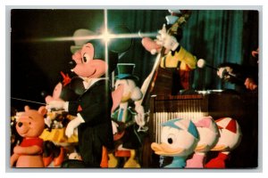 Vintage 1970's Postcard Walt Disney World The Mickey Mouse Revue Orlando Florida