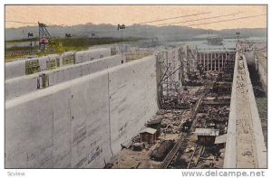 Lower Gatun Lock, Panama, 1900-1910s