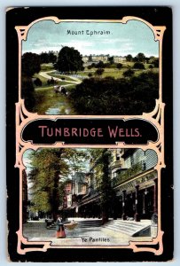 Kent England Postcard Tunbridge Wells Mount Ephraim 1906 Antique Posted