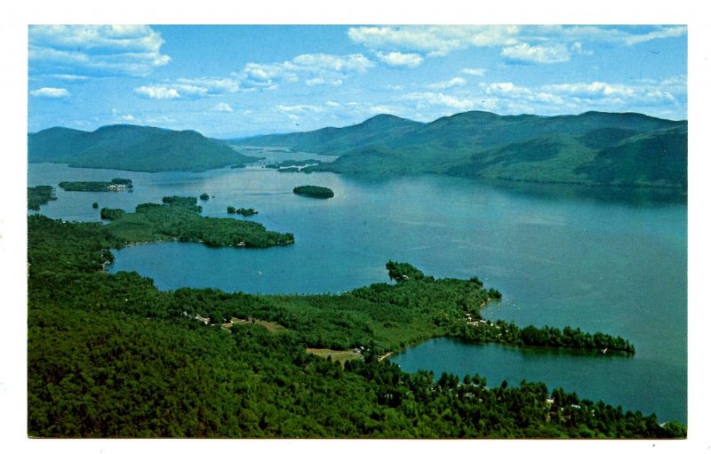 NY - Lake George. Panoramic View