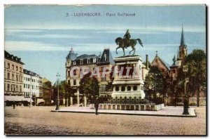 Luxembourg Old Postcard Place Guillaume