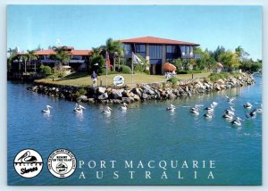 PORT MACQUARIE, New South Wales Australia~ PELICAN SHORES RESORT 4x5½ Postcard