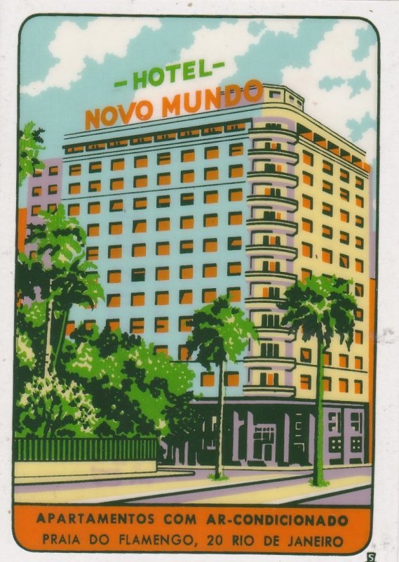 Brasil Rio De Janeiro Hotel Novo Mundo sk3504