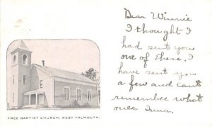 Free Baptist Church in West Falmouth, Massachusetts