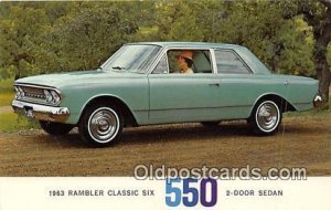 1963 Rambler Classic 550 2 Door Sedan Auto, Car Unused 