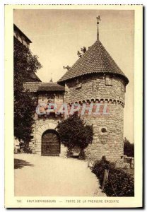 Postcard Old Hochk?nigsburg door of the first speaker