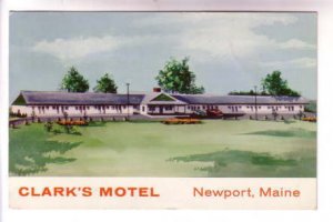 Clark's Motel, Newport, Maine, Used 1959