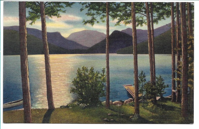 Grand Lake, CO - Morning Scene Mt. Baldy in the Background