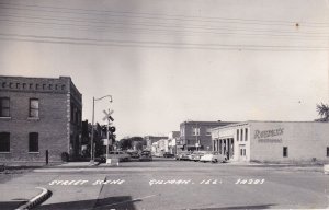 Roeders Hardware Shop Gilman Illinois Real Photo Vintage Rare Postcard