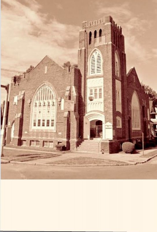 Cleveland OH~Community Baptist Church* @ 1550 Hayden Avenue~Tower~c1931 RPPC 