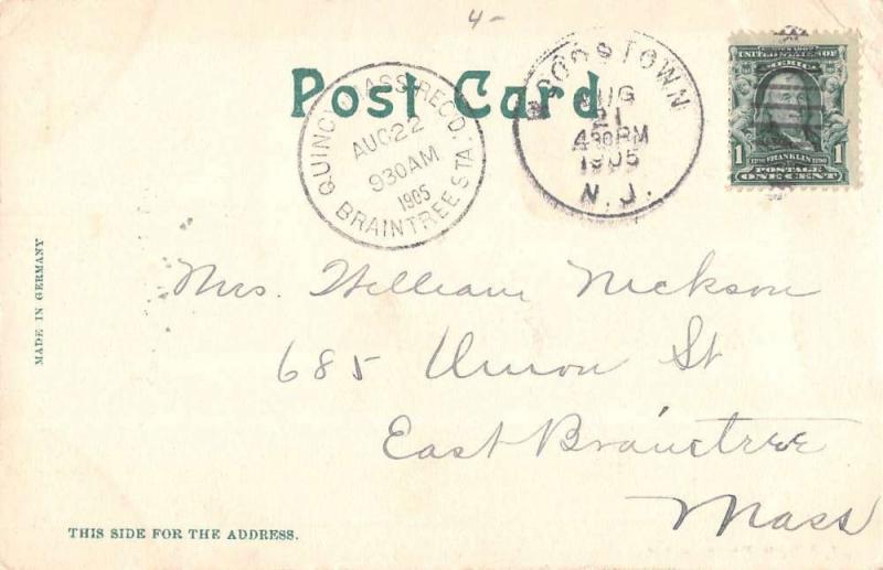 Summit New Jersey Methodist Episcopal Church Antique Postcard K39868