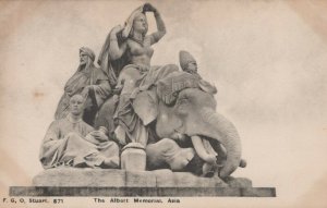 London Postcard - Statues - The Albert Memorial, Asia   RS21320