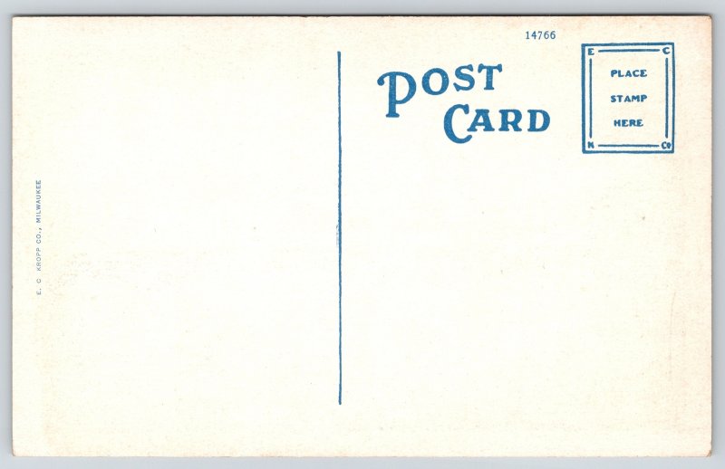 High Bridge Kentucky~Dix River Hydro-Eectric Dam~Vintage Postcard