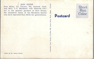 VINTAGE IRELAND SION MILLS SION HOUSE COUNTY TYRONE POSTCARD 36-9