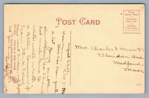 BROOKLYN CT WINDHAM COUNTY JAIL ANTIQUE POSTCARD 