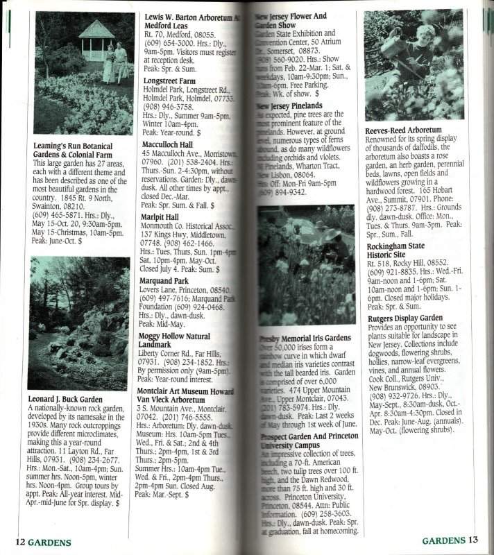 New Jersey Outdoor Guide  Brochure