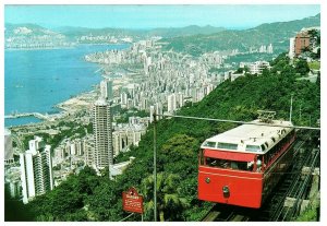 Hong Kong Peak Tramway Postcard circa 1999 Unposted 4 x 6