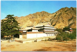 VINTAGE CHINA ILLUSTRATED MAXIMUM POSTCARD INNER MONGOLIA: MEIDAIZHAO TEMPLE