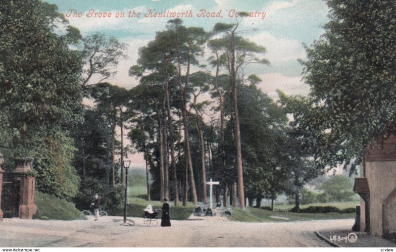 Coventry, England, UK, 1900-10s ; The Grove on the Kenilworth Road