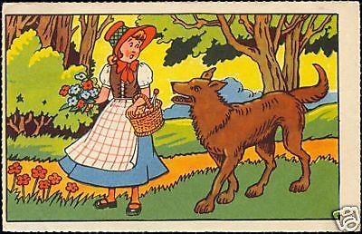 Fairy Tale, Little Red Ridinghood meets Wolf (1958)