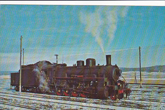 USSR Railways Ye Class Locomotive No E-3068 At Taldan Siberia 16 November 1970