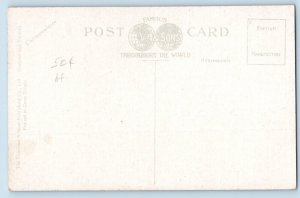 1910 Canada Postcard Illecillewaet Glacier Canadian Rock Mountain Exterior View