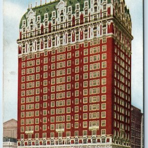 c1910s Chicago IL The Blackstone Hotel Downtown Touring Car Roadside Hammon A273