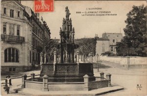 CPA Clermont Ferrand Fontaine Jacques d'Amboise (1234203)