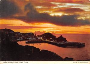 B87104 unset over ilfracombe north devon uk