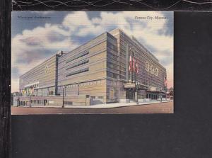 Municipal Auditorium,Kansas City,MO Postcard 