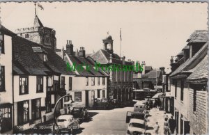 Sussex Postcard - Rye Town Hall Square RS32694