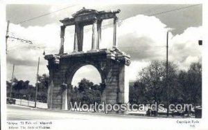 Arch of Hadriau Athens Greece Unused 