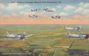 Alabama Montgomery Maxwell Field Flying In Formation