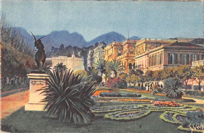 BR53938 Les nouveaux jardins et le casino Menton      France