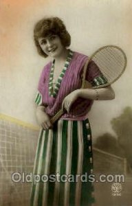 Tennis 1923 postal used 1923