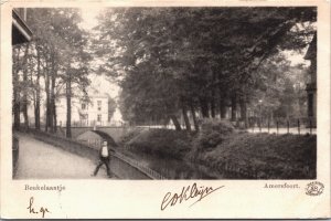 Netherlands Beukenlaantje Amersfoort Vintage Postcard 09.08