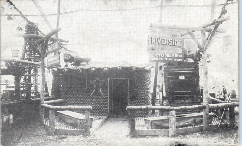 SAN BERNARDINO,  CA California  ORANGE SHOW Riverside Exhibit  1913  Postcard