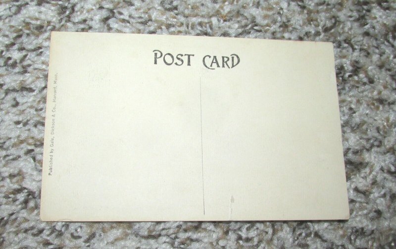 Elm Street Harvard Common MA Mass Massachusetts Postcard (H3)