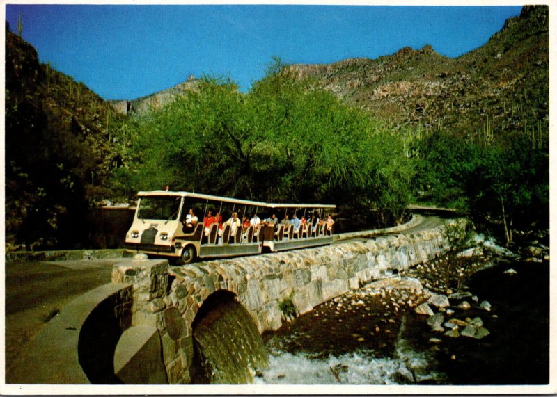 Arizona Tucson Coronado National Forest Sabino Canyon Shuttle Bus