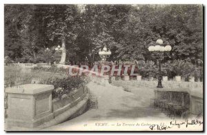 Vichy, La Terrasse du Casino Post Card Old