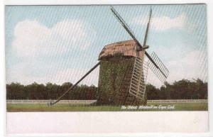 Oldest Windmill Cape Cod Massachusetts 1905c postcard