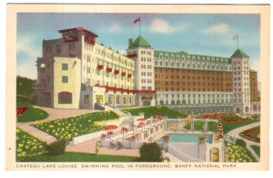 Chateau Lake Louise,  Swimming Pool, Banff National Park, Alberta