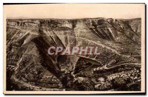 Old Postcard Vallee Vis Gard Cirque Navacelles