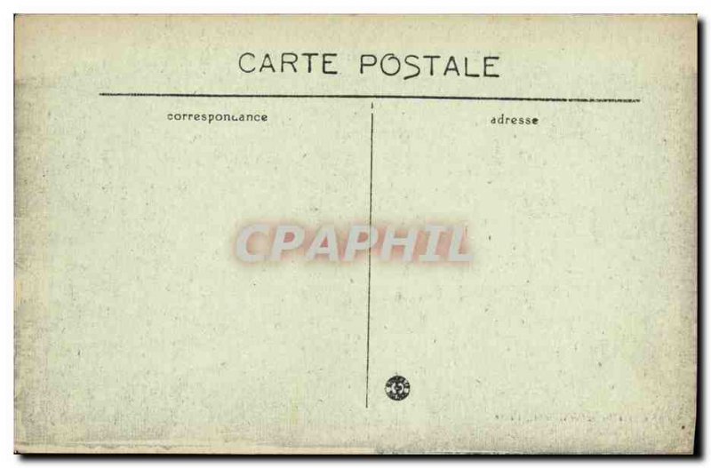 Old Postcard Tulle Prefecture and the Park